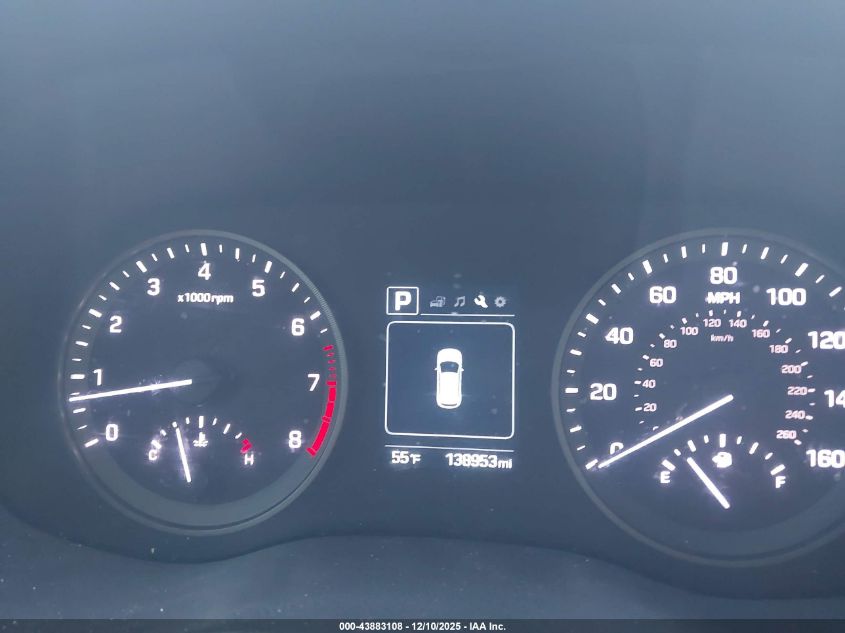 2016 Hyundai Tucson Sport VIN: KM8J33A28GU046946 Lot: 43883108