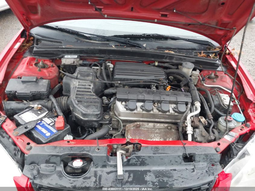 2004 Honda Civic Ex VIN: 1HGEM21994L026802 Lot: 43883111