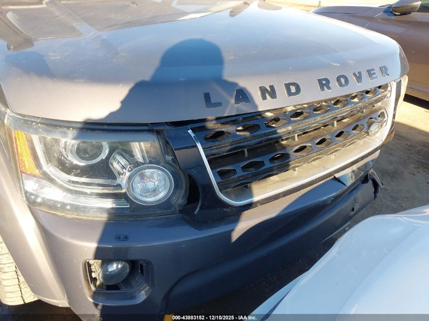 2016 Land Rover Lr4 VIN: SALAK2V68GA819309 Lot: 43883152