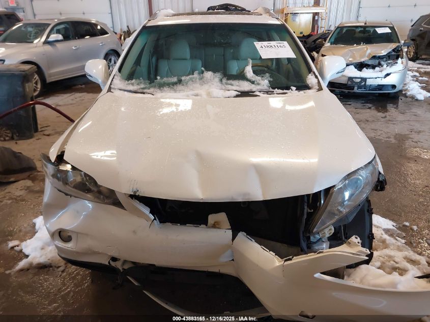 2012 Lexus Rx 350 VIN: 2T2BK1BA0CC129005 Lot: 43883165