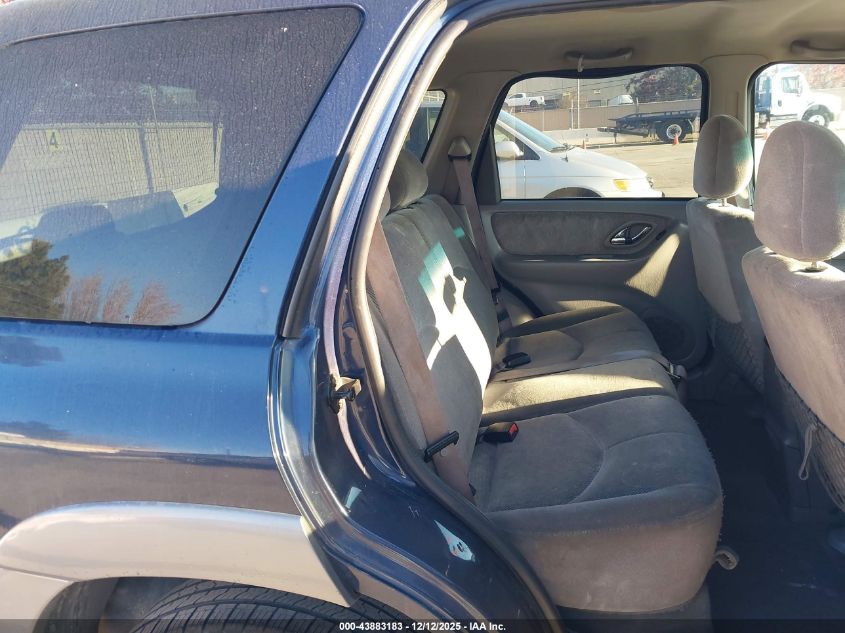 2002 Mazda Tribute Es V6/Lx V6 VIN: 4F2YU09162KM62007 Lot: 43883183