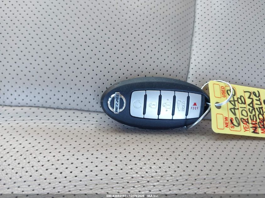 2018 Nissan Rogue Sl VIN: JN8AT2MT6JW485274 Lot: 43883197