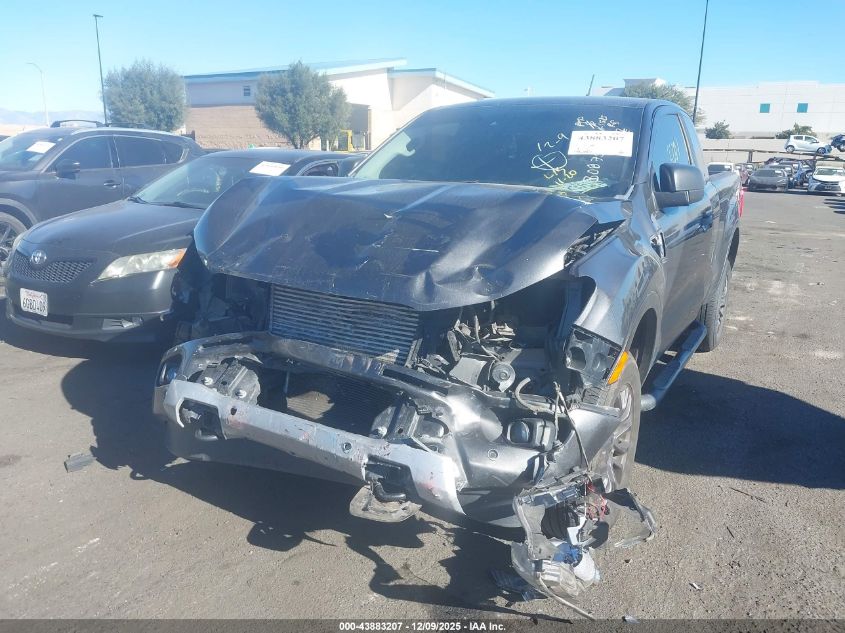 2019 Ford Ranger Xlt VIN: 1FTER1EH6KLB08754 Lot: 43883207