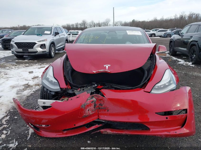 2019 Tesla Model 3 Long Range/Performance VIN: 5YJ3E1EB9KF440785 Lot: 43883218