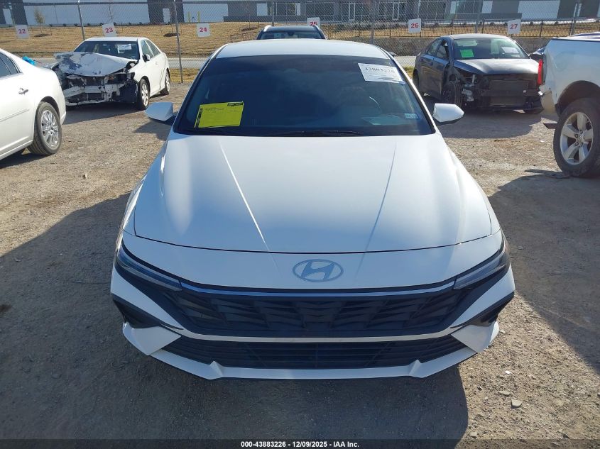 2024 Hyundai Elantra Sel VIN: KMHLM4DG3RU656016 Lot: 43883226