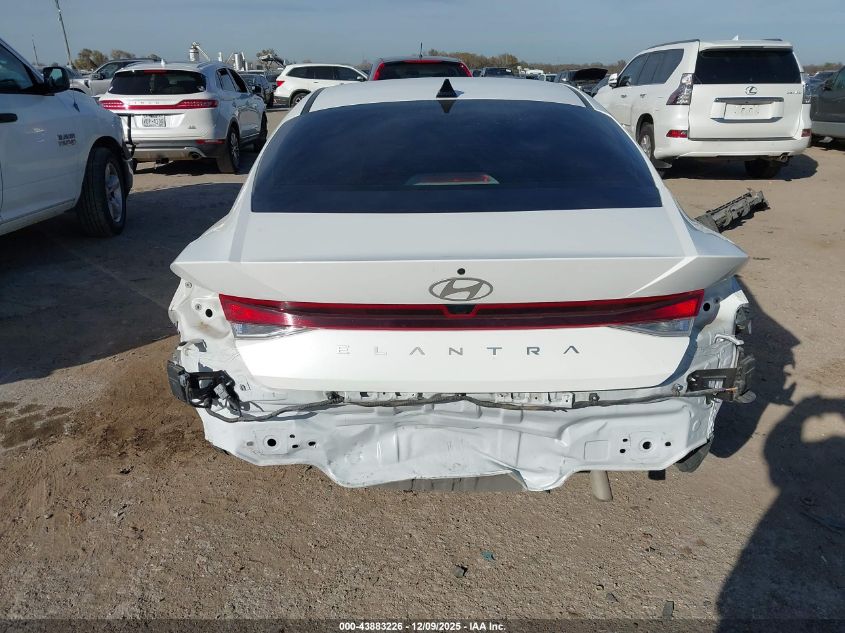 2024 Hyundai Elantra Sel VIN: KMHLM4DG3RU656016 Lot: 43883226