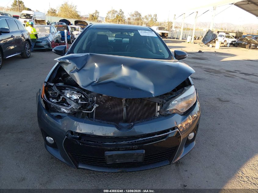 2016 Toyota Corolla S Plus VIN: 5YFBURHE4GP382356 Lot: 43883248