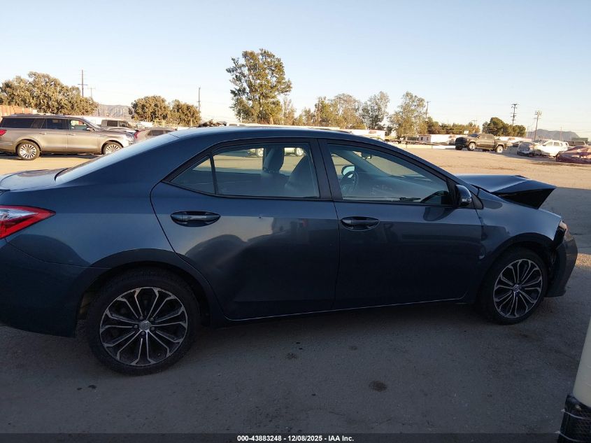2016 Toyota Corolla S Plus VIN: 5YFBURHE4GP382356 Lot: 43883248