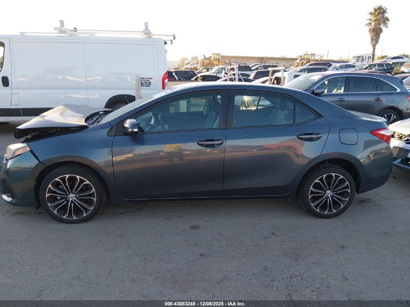 2016 Toyota Corolla S Plus VIN: 5YFBURHE4GP382356 Lot: 43883248