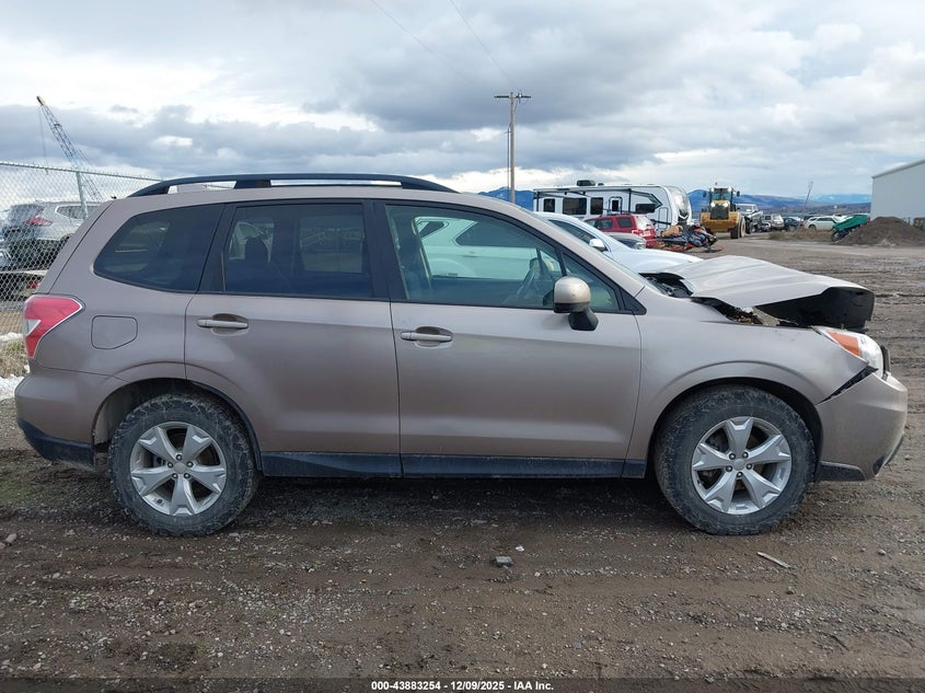 2016 Subaru Forester 2.5I Premium VIN: JF2SJADC3GH497199 Lot: 43883254