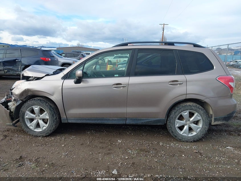 2016 Subaru Forester 2.5I Premium VIN: JF2SJADC3GH497199 Lot: 43883254