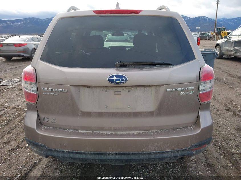 2016 Subaru Forester 2.5I Premium VIN: JF2SJADC3GH497199 Lot: 43883254