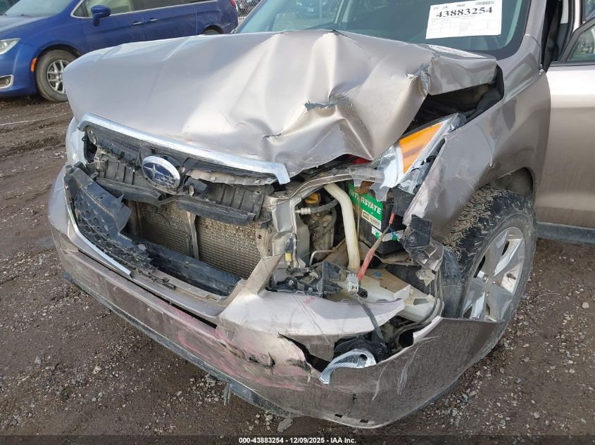 2016 Subaru Forester 2.5I Premium VIN: JF2SJADC3GH497199 Lot: 43883254