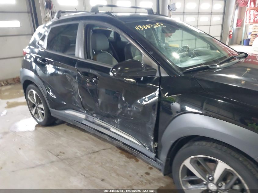 2018 Hyundai Kona Limited VIN: KM8K33A56JU079322 Lot: 43883253