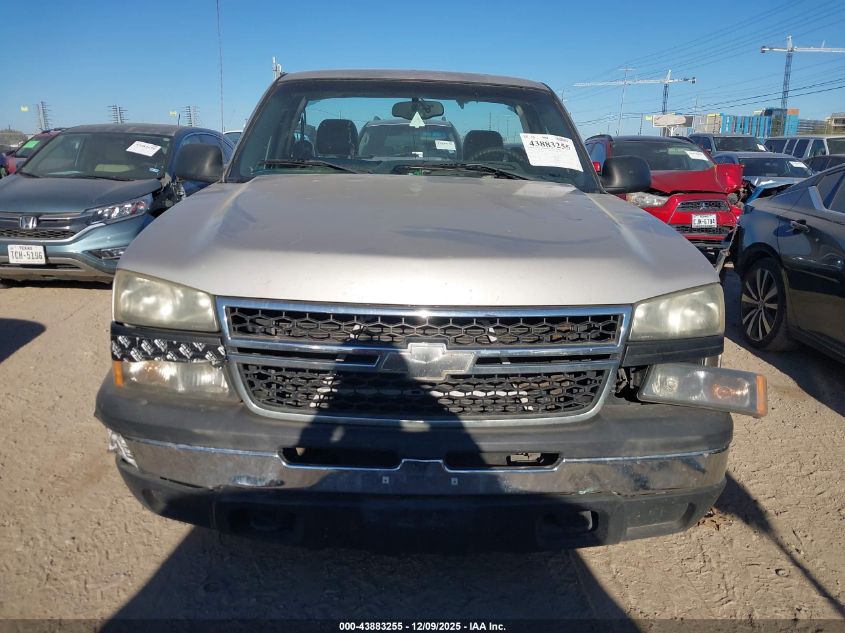 2006 Chevrolet Silverado 1500 Work Truck VIN: 3GCEC14X06G236887 Lot: 43883255