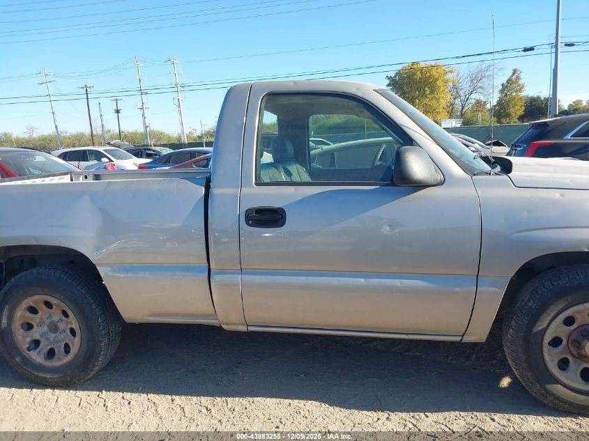 2006 Chevrolet Silverado 1500 Work Truck VIN: 3GCEC14X06G236887 Lot: 43883255