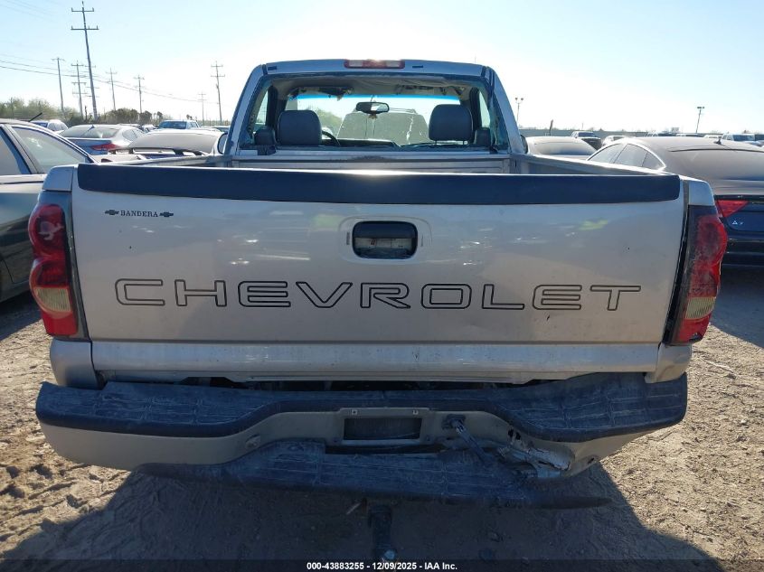 2006 Chevrolet Silverado 1500 Work Truck VIN: 3GCEC14X06G236887 Lot: 43883255