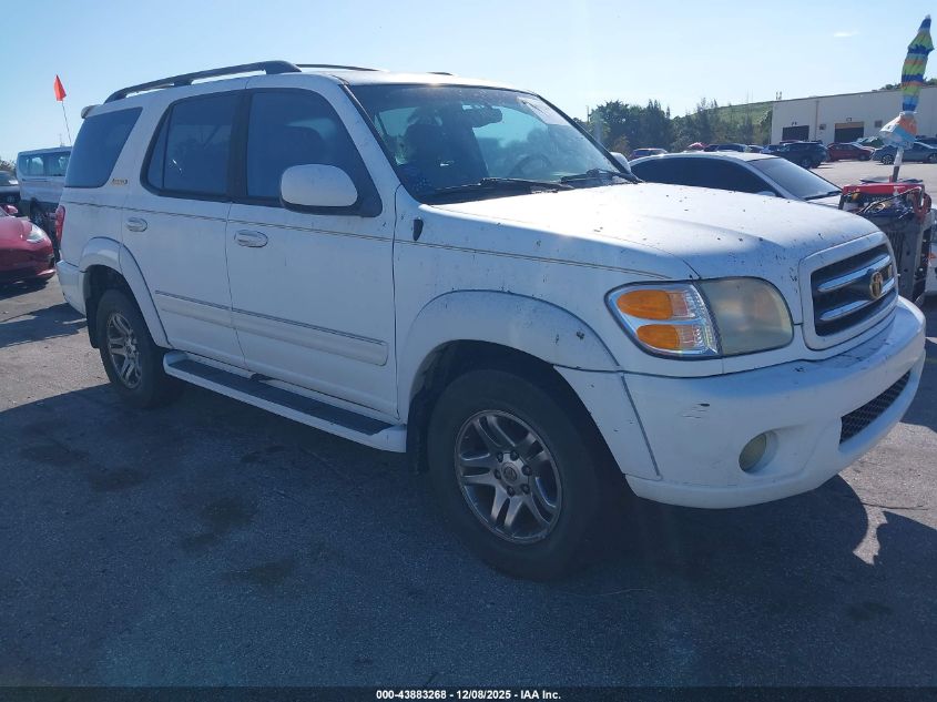 2004 Toyota Sequoia Limited V8 VIN: 5TDZT38A34S229742 Lot: 43883268