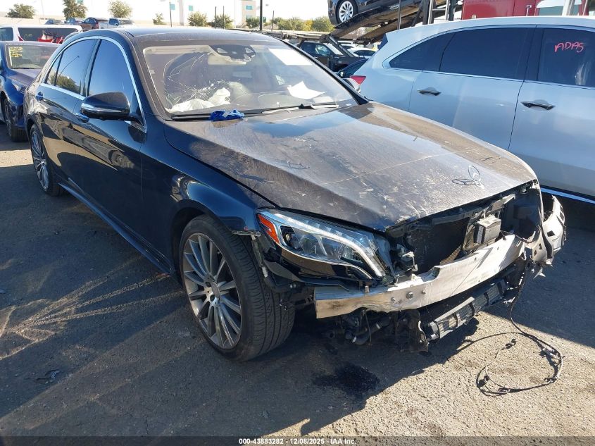 2015 Mercedes-Benz S 550 VIN: WDDUG8CB0FA111391 Lot: 43883282
