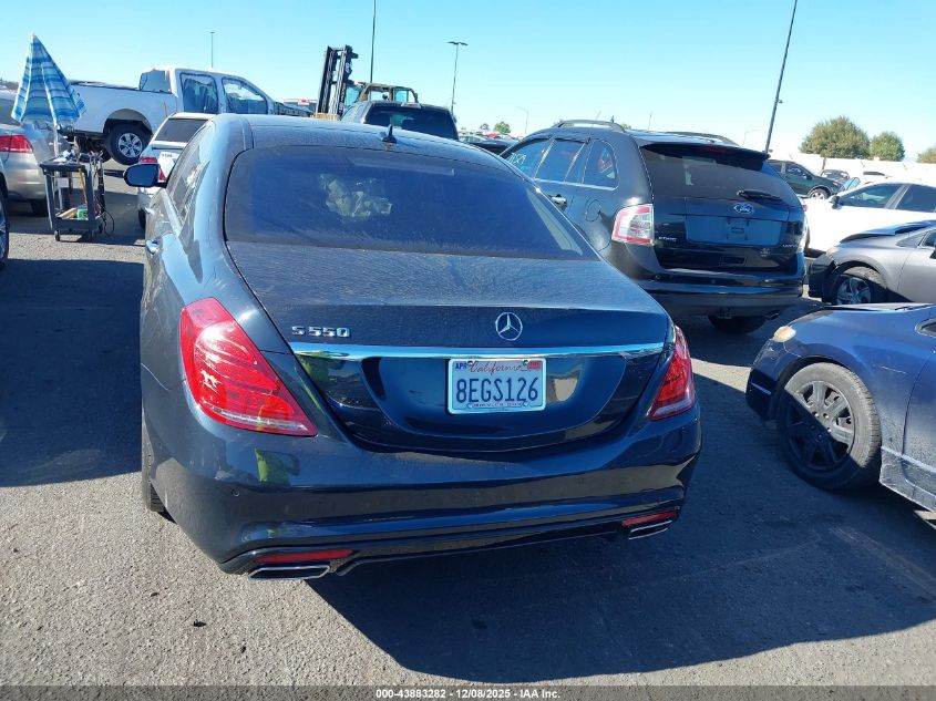 2015 Mercedes-Benz S 550 VIN: WDDUG8CB0FA111391 Lot: 43883282
