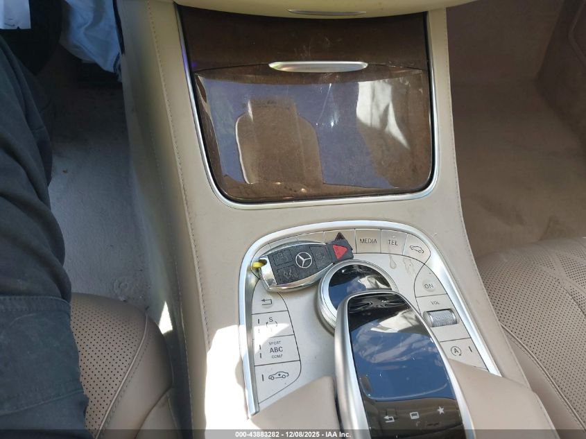 2015 Mercedes-Benz S 550 VIN: WDDUG8CB0FA111391 Lot: 43883282