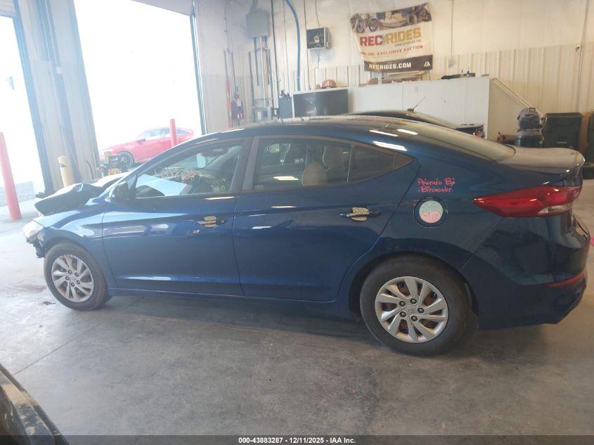2018 Hyundai Elantra Se VIN: 5NPD74LF1JH288782 Lot: 43883287