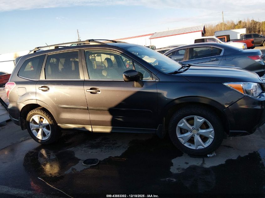 2015 Subaru Forester 2.5I Limited VIN: JF2SJAKC0FH590652 Lot: 43883302