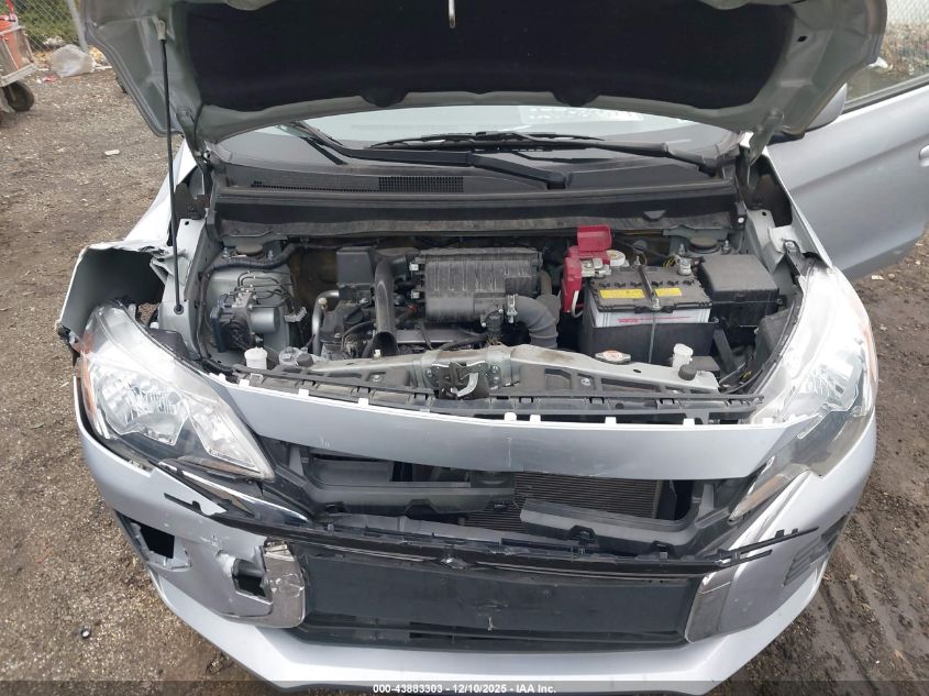 2022 Mitsubishi Mirage G4 Black Edition/Es/Le VIN: ML32FUFJ6NHF05411 Lot: 43883303