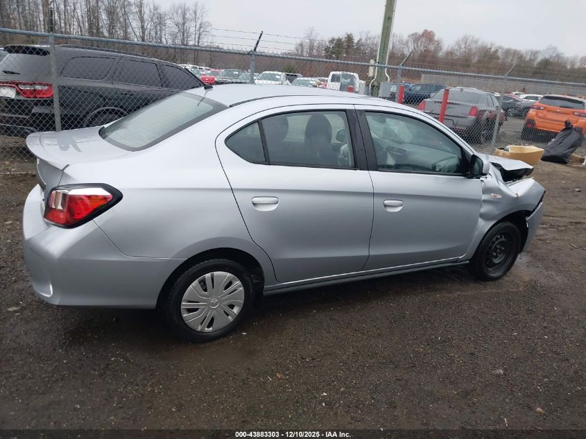 2022 Mitsubishi Mirage G4 Black Edition/Es/Le VIN: ML32FUFJ6NHF05411 Lot: 43883303