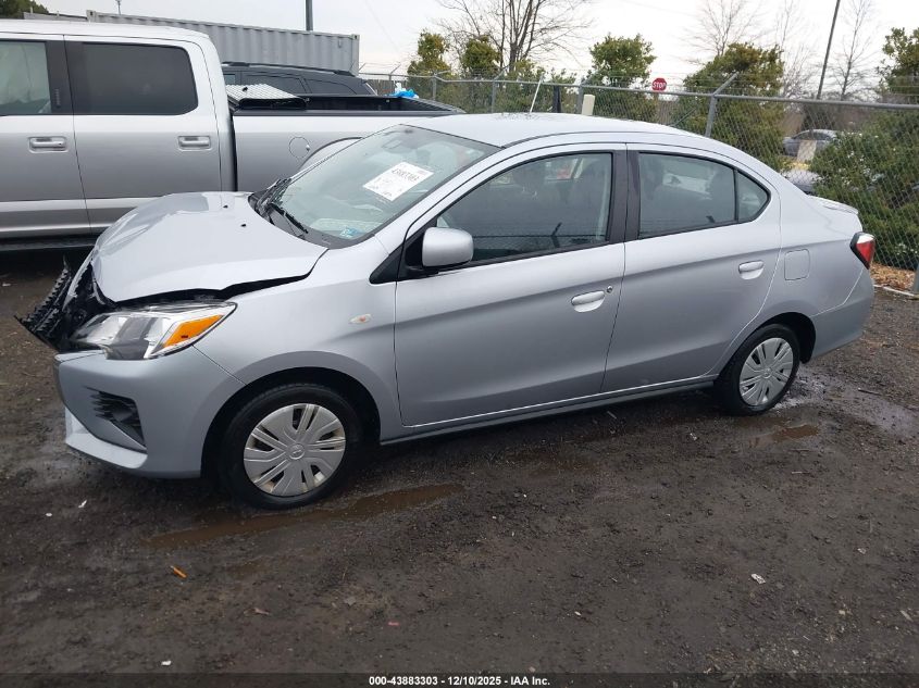 2022 Mitsubishi Mirage G4 Black Edition/Es/Le VIN: ML32FUFJ6NHF05411 Lot: 43883303