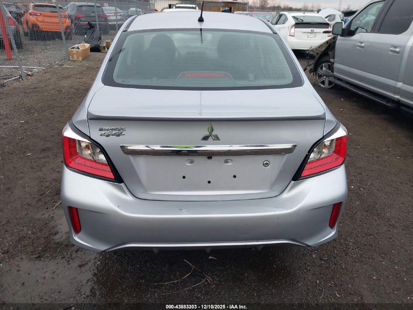 2022 Mitsubishi Mirage G4 Black Edition/Es/Le VIN: ML32FUFJ6NHF05411 Lot: 43883303