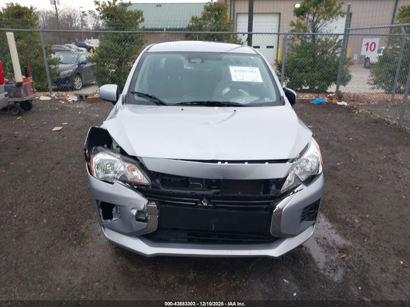 2022 Mitsubishi Mirage G4 Black Edition/Es/Le VIN: ML32FUFJ6NHF05411 Lot: 43883303