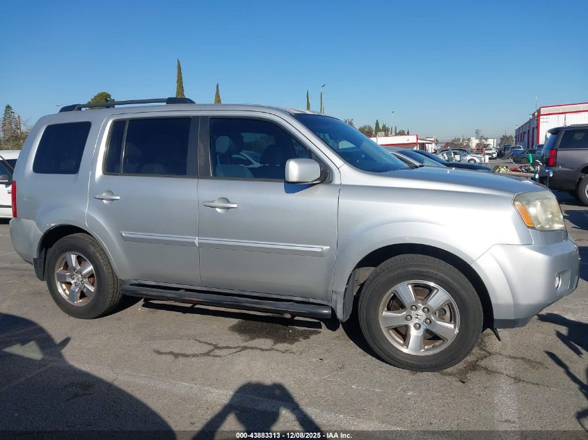 2009 Honda Pilot Ex-L VIN: 5FNYF38539B018560 Lot: 43883313