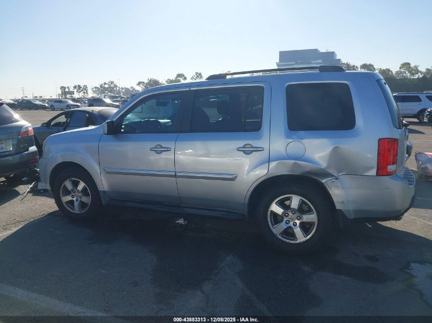 2009 Honda Pilot Ex-L VIN: 5FNYF38539B018560 Lot: 43883313