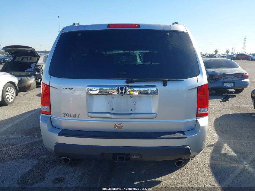 2009 Honda Pilot Ex-L VIN: 5FNYF38539B018560 Lot: 43883313