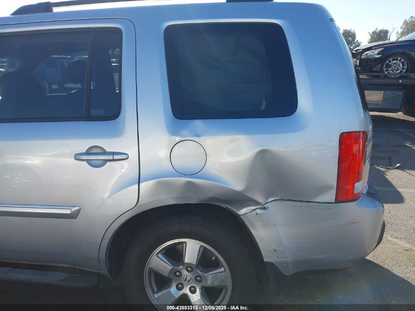 2009 Honda Pilot Ex-L VIN: 5FNYF38539B018560 Lot: 43883313