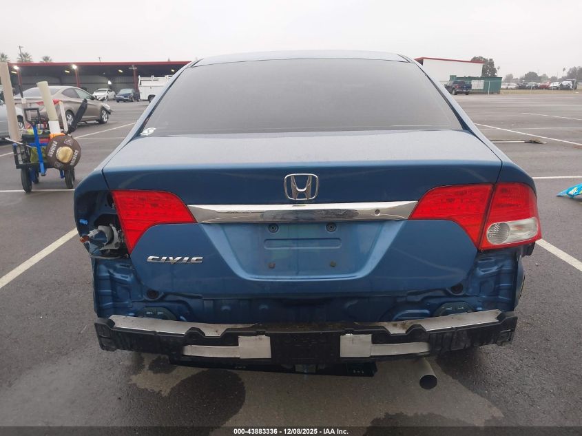 2009 Honda Civic Lx VIN: 19XFA16539E051299 Lot: 43883336