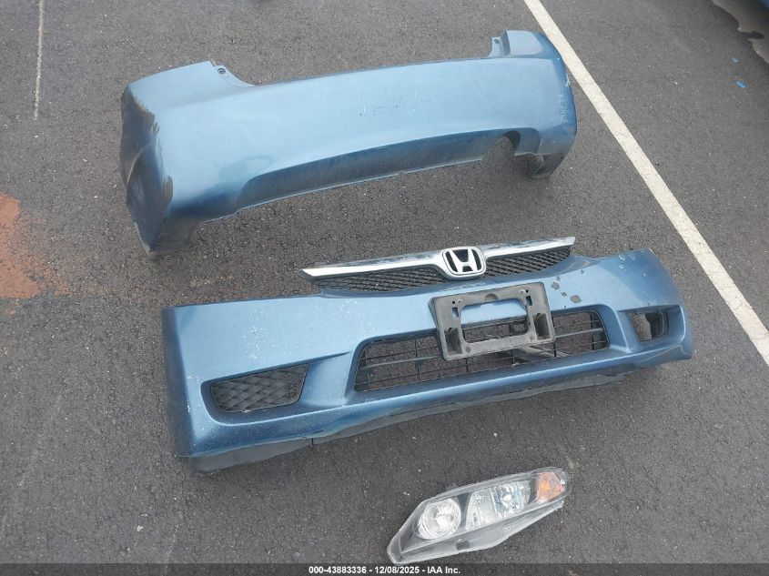 2009 Honda Civic Lx VIN: 19XFA16539E051299 Lot: 43883336