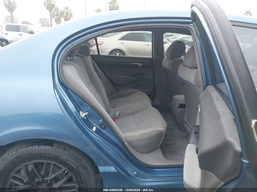 2009 Honda Civic Lx VIN: 19XFA16539E051299 Lot: 43883336