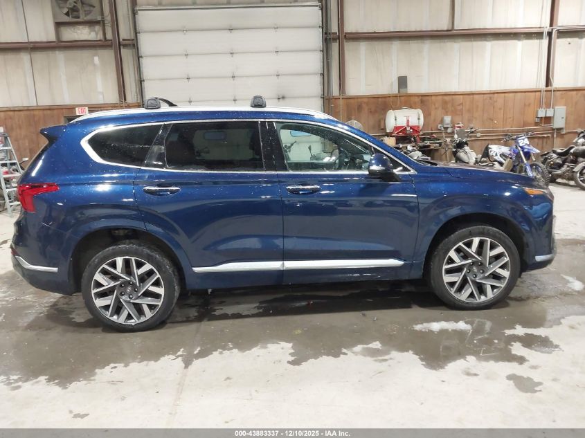 2022 Hyundai Santa Fe Calligraphy VIN: 5NMS5DAL2NH480303 Lot: 43883337