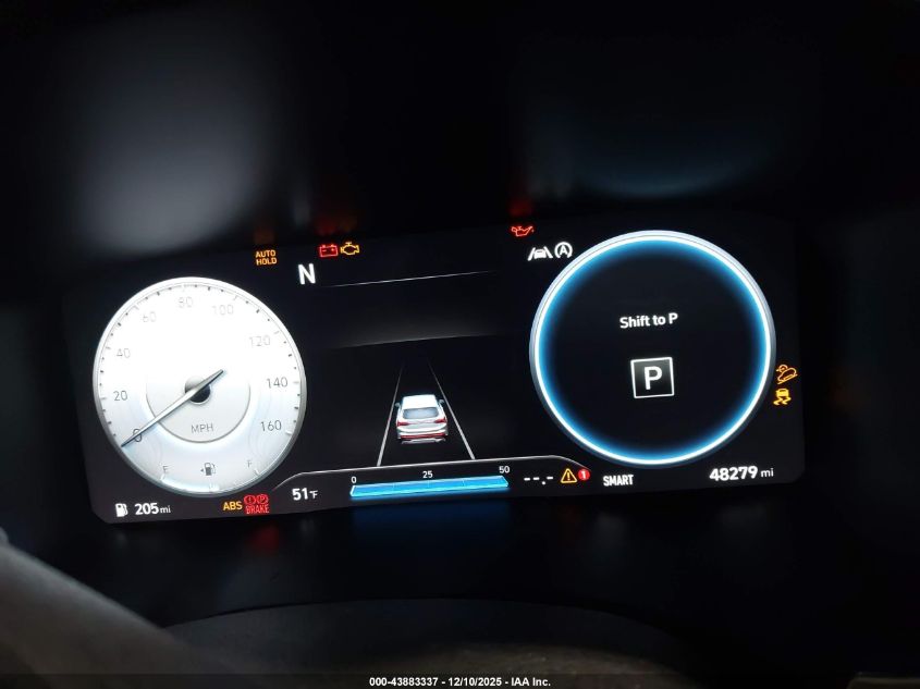 2022 Hyundai Santa Fe Calligraphy VIN: 5NMS5DAL2NH480303 Lot: 43883337