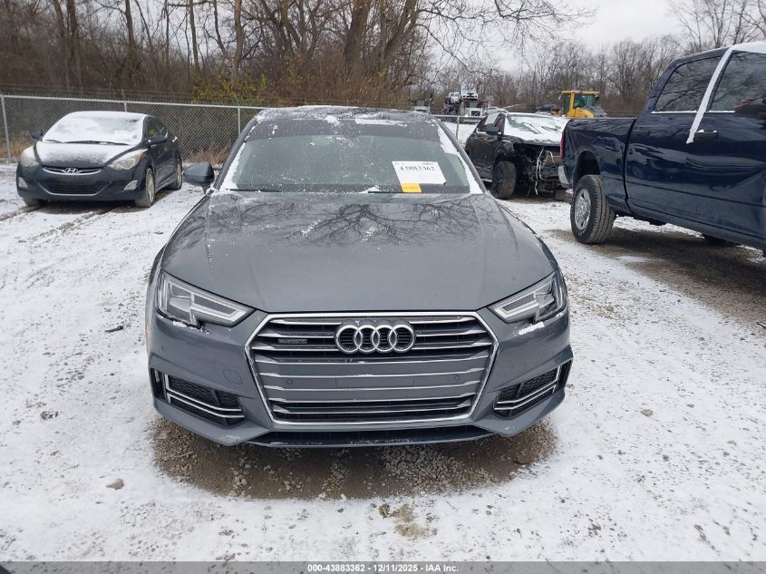 2017 Audi A4 2.0T Premium VIN: WAUENAF48HN068131 Lot: 43883362