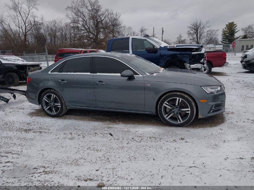 2017 Audi A4 2.0T Premium VIN: WAUENAF48HN068131 Lot: 43883362