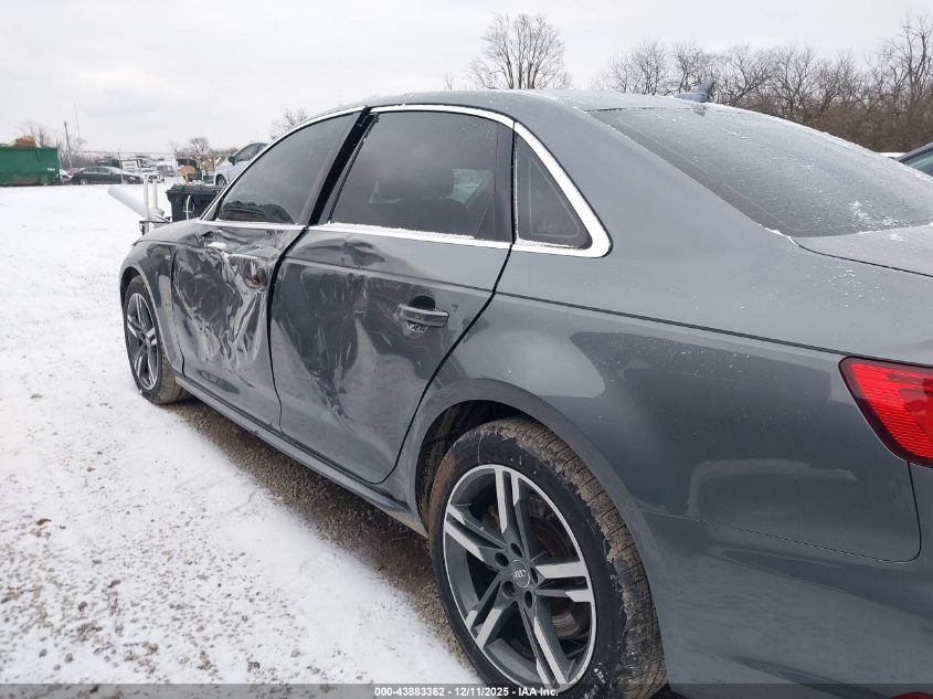 2017 Audi A4 2.0T Premium VIN: WAUENAF48HN068131 Lot: 43883362