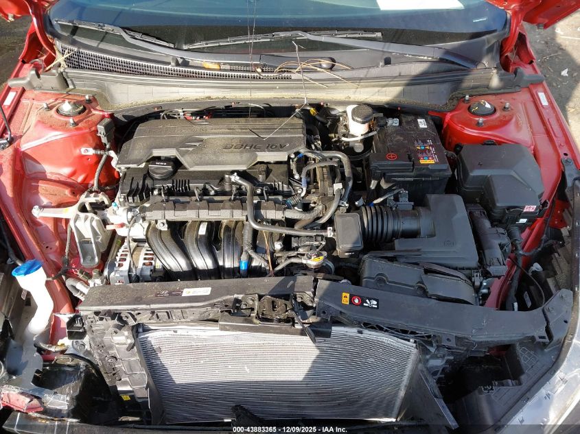 2022 Hyundai Elantra Sel VIN: KMHLM4AGXNU310107 Lot: 43883365