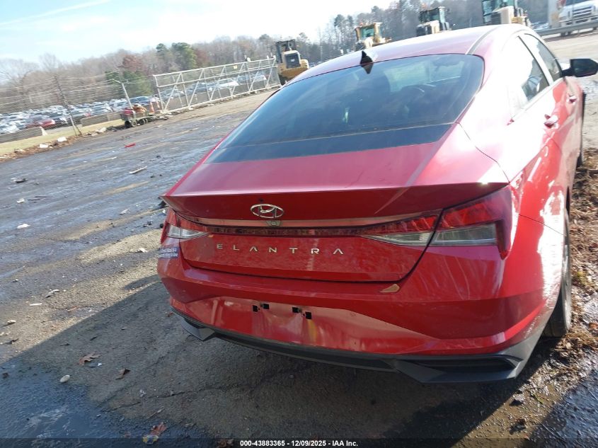 2022 Hyundai Elantra Sel VIN: KMHLM4AGXNU310107 Lot: 43883365