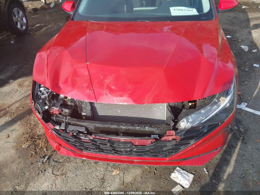 2022 Hyundai Elantra Sel VIN: KMHLM4AGXNU310107 Lot: 43883365