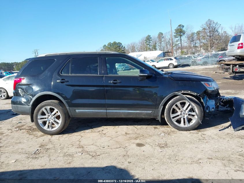 2017 Ford Explorer Xlt VIN: 1FM5K8D80HGA32430 Lot: 43883372