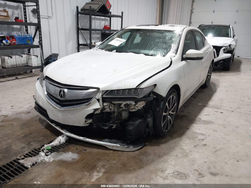 2016 Acura Tlx V6 Tech VIN: 19UUB3F55GA001148 Lot: 43883403