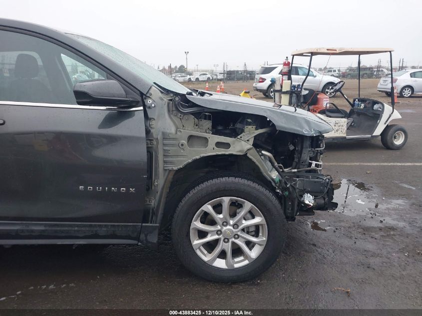 2020 Chevrolet Equinox Fwd Lt 1.5L Turbo VIN: 3GNAXKEV9LS658842 Lot: 43883425